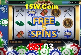 Recursos de Bônus Bet03